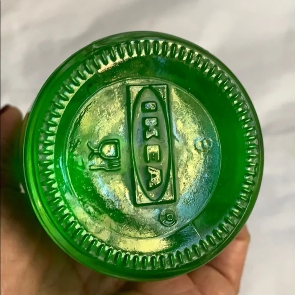 Bottle: ikea dish soap, hand soap or lotion kitchen bathroom glass dispenser